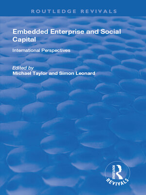 cover image of Embedded Enterprise and Social Capital